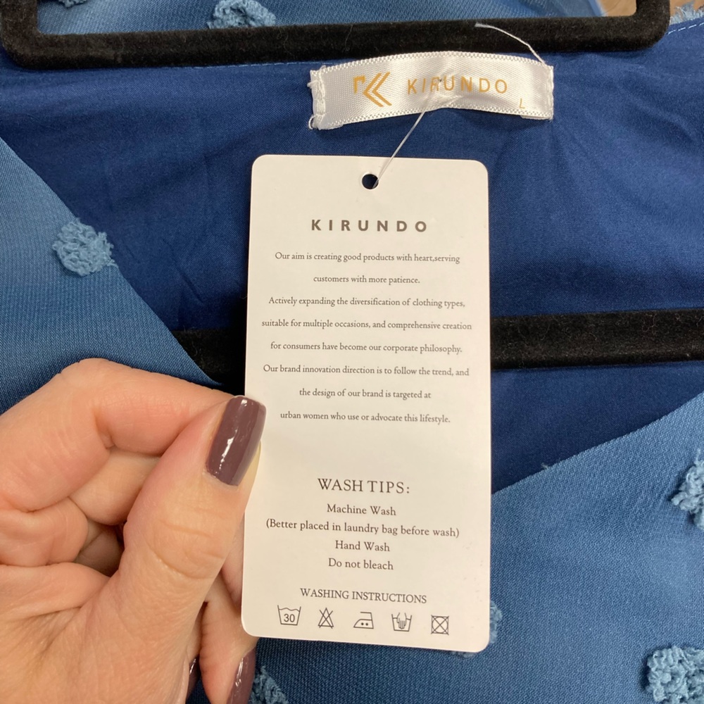 Kirundo Swiss Dot Dress - Picture 8 of 8